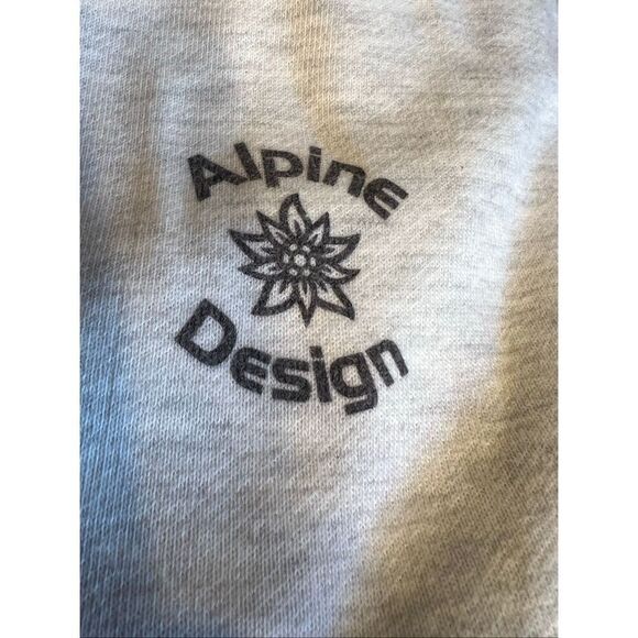 Alpine design women’s small cream heather hike hoodie pull over SOFT new - Picture 4 of 7